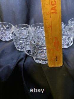 Vintage Tiffin Franciscan Moon And Stars Punch Bowl Set With 12 Cups