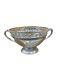 Vintage Trade Continental Mark #620 Hammered Aluminum Punch Bowl WithGlass Inset