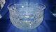 Vintage Waterford Crystal Glandore Punch bowl Hand Made with Waterford Acid Mark