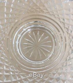 Vintage Waterford Crystal Punch Bowl from Waterford Ireland factory store, 1968