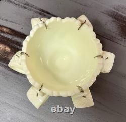 Vintage Westmoreland Thumbelina Custard Glass? Childs Punch Bowl Set
