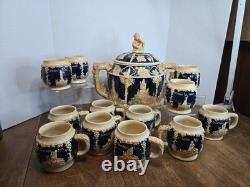 Vintage Wick-Werke WW West Germany Punch Bowl Set Vintage Wick-Werke WW West Germany Punch Bowl Set