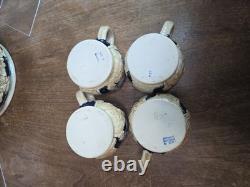 Vintage Wick-Werke WW West Germany Punch Bowl Set