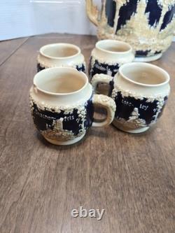 Vintage Wick-Werke WW West Germany Punch Bowl Set Vintage Wick-Werke WW West Germany Punch Bowl Set