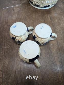 Vintage Wick-Werke WW West Germany Punch Bowl Set