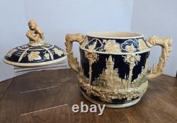 Vintage Wick-Werke WW West Germany Punch Bowl Set