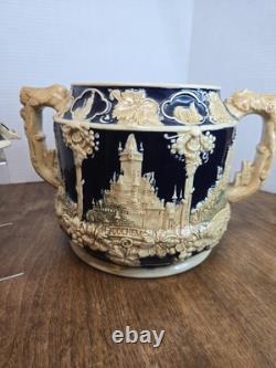 Vintage Wick-Werke WW West Germany Punch Bowl Set