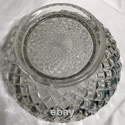 Vintage Williamsburg by Tiffin-Franciscan Diamond Design Large Heavy Punch Bowl