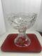 Vintage XL Beautiful Cut Crystal Punch Bowl & Pedestal 2 Pieces 12 Tall 12 lbs