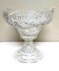 Vintage XL Cut Crystal Punch Bowl and Pedestal
