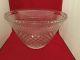 Vintage glass punch bowl, 15 cups and matching smaller bowl, 14Wd, 8 tall