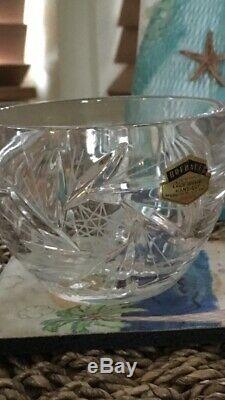 Vintage15 Piece Set Hofbauer Germany Lead Crystal Punch Bowl Cups Wedding Shower