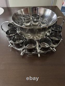 Vitreon 14 Piece Punch bowl Set