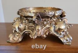 Vtg. L. E. Smith Daisy/Button Clearn MCM Punch Bowl Metal Stand 12 cups & Laddle