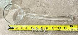 Vtg LE Smith Slewed Horseshoe Radiant Daisy Pinwheel & Star Punch Bowl Set 1930s