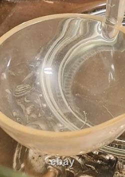 Vtg SILVER ELEGANCE 15pc PUNCH BOWL 12 Cups PITMAN DREITZER COLONY 1545 Complete