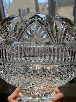 WATERFORD CRYSTAL Designers Gallery Collection Wedding Bowl Footed Punch/Serving