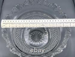Waterford Crystal 10 King's Bowl Centerpiece Punch Bowl