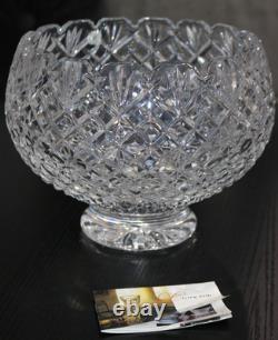 Waterford Crystal 10 Punch / Center Piece Bowl in Huntley Pattern NEW in Box