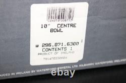 Waterford Crystal 10 Punch / Center Piece Bowl in Huntley Pattern NEW in Box