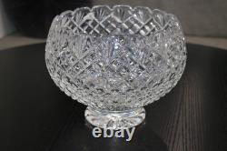 Waterford Crystal 10 Punch / Center Piece Bowl in Huntley Pattern NEW in Box