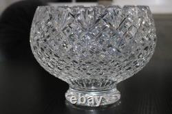Waterford Crystal 10 Punch / Center Piece Bowl in Huntley Pattern NEW in Box
