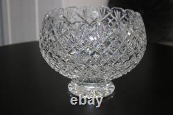 Waterford Crystal 10 Punch / Center Piece Bowl in Huntley Pattern NEW in Box