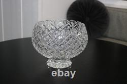 Waterford Crystal 10 Punch / Center Piece Bowl in Huntley Pattern NEW in Box