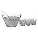 Waterford Crystal Alana 60th Anniversary Punchbowl & Cups