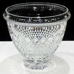 Waterford Crystal Castle Nore Centerpiece Punch Bowl 10 1/2 Signed J. Perez