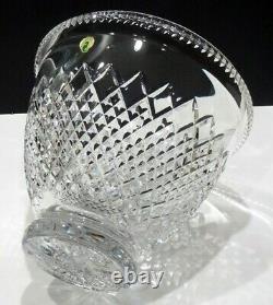 Waterford Crystal Castle Nore Centerpiece Punch Bowl 10 1/2 Signed J. Perez