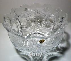 Waterford Crystal DESIGNER GALLERY (1996-2004) Winter Wonderland Punch Bowl LTD