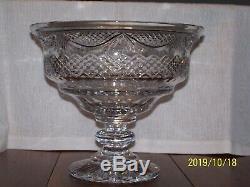 Waterford Crystal Designer Gallery 4/100 Centerpiece Punch Bowl 12w X 10t Ex