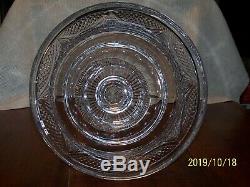Waterford Crystal Designer Gallery 4/100 Centerpiece Punch Bowl 12w X 10t Ex