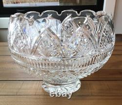 Waterford Crystal Designer Gallery Wedding 10 Punch Bowl