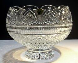 Waterford Crystal Designer Gallery Wedding Punch Bowl New In Box Ireland