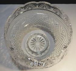 Waterford Crystal Designer Gallery Wedding Punch Bowl New In Box Ireland