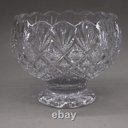 Waterford Crystal Footed Punch/Centerpiece Bowl