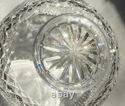 Waterford Crystal MASTER CUTTER Footed CENTERPIECE Large Tall PUNCH BOWL 9 Rare