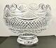 Waterford Crystal Master Cutter Collection Footed Centerpiece Punch Bowl