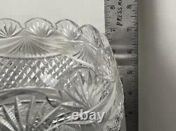 Waterford Crystal Master Cutter Collection Footed Centerpiece Punch Bowl