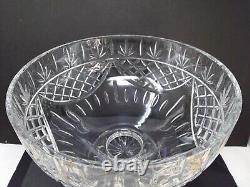 Waterford Crystal Patriot 12 Footed Punch Bowl Limited Edition #253 of 500