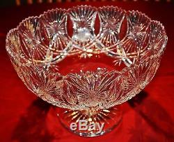 Waterford Crystal Punch Bowl MINT