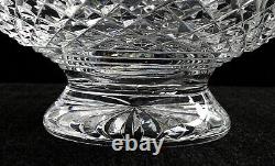 Waterford Footed Bowl Vintage Punch Bowl Centerpiece Bowl