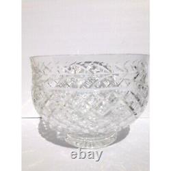 Waterford Glandore Large Punch Bowl Crystal