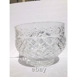 Waterford Glandore Large Punch Bowl Crystal