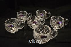 Waterford Marquis Crystal Finley 3 In 1 Cake Plate & Dome/punch Bowl Plus Cups