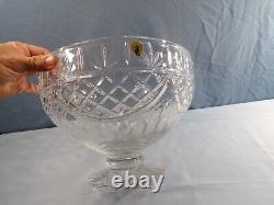 Waterford Society 2004 Clear Crystal Patriot Punch Bowl Limited Ed. 22 of 500