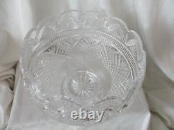 Waterford crystal Heirloom footed punch bowl