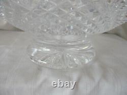 Waterford crystal Heirloom footed punch bowl